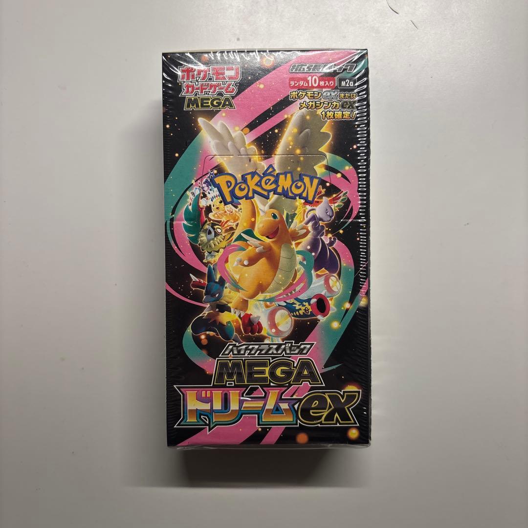 【シュリンク付き】ポケモンカードゲーム MEGA ドリームex 1BOX 新品