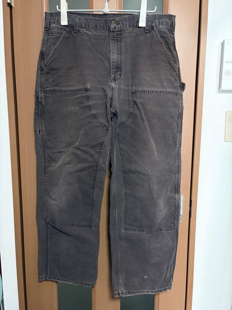 carhartt ダブルニー ダークブラウン w36 l30 usa