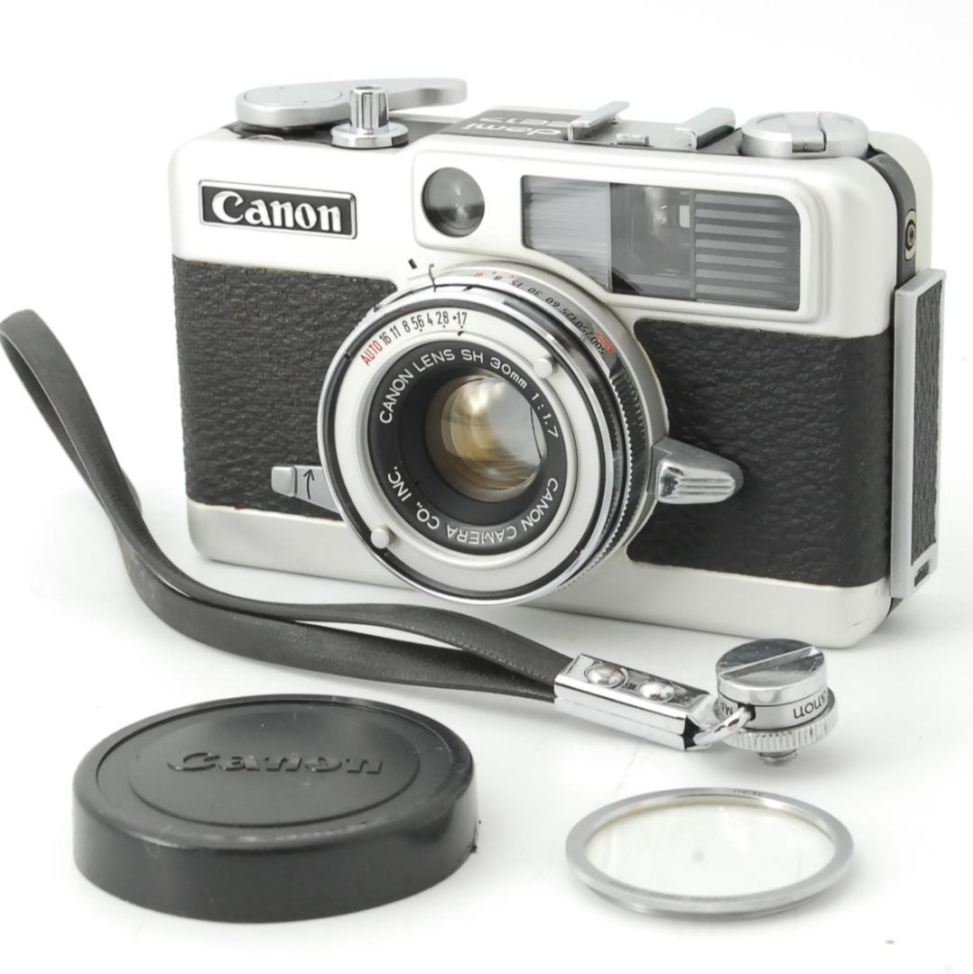 ☆露出計動作品☆ Canon demi EE17 ハーフフィルムカメラ