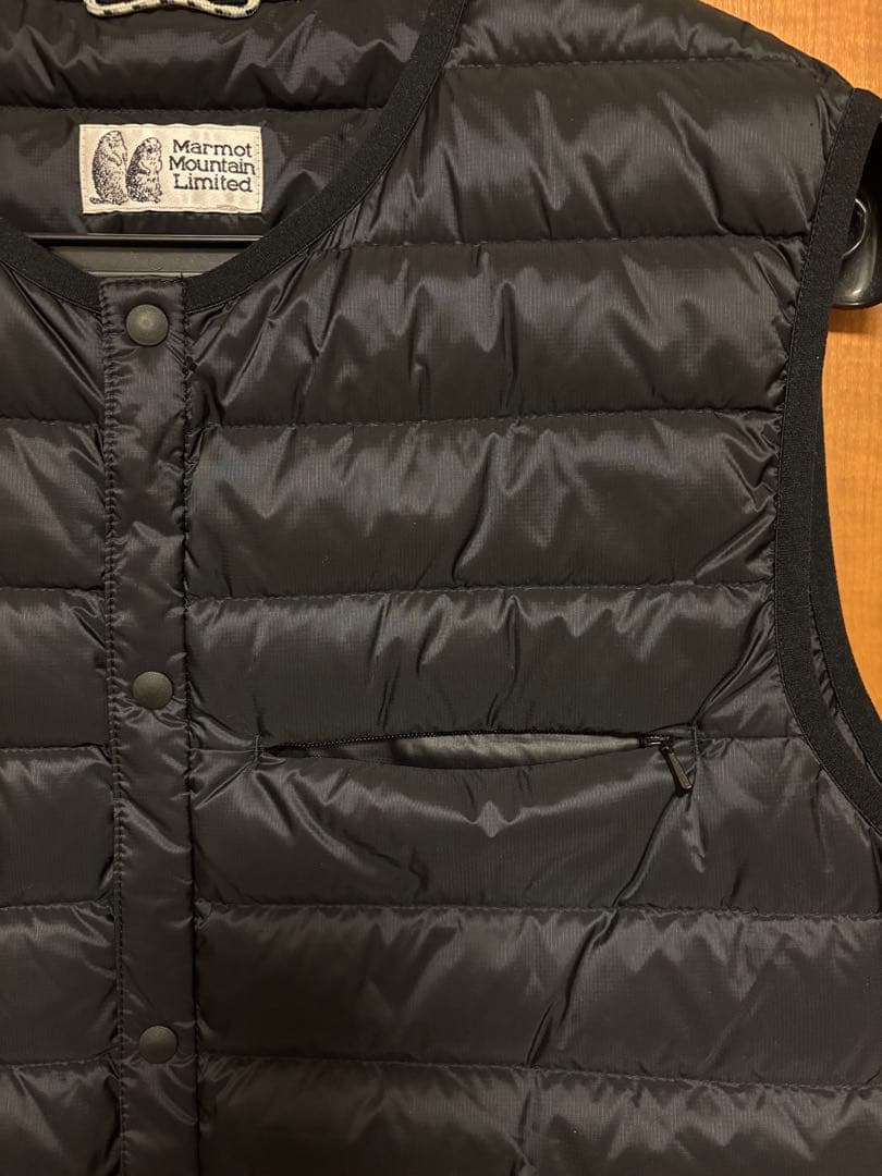 BEAMS 別注 Marmot ダウンベスト
