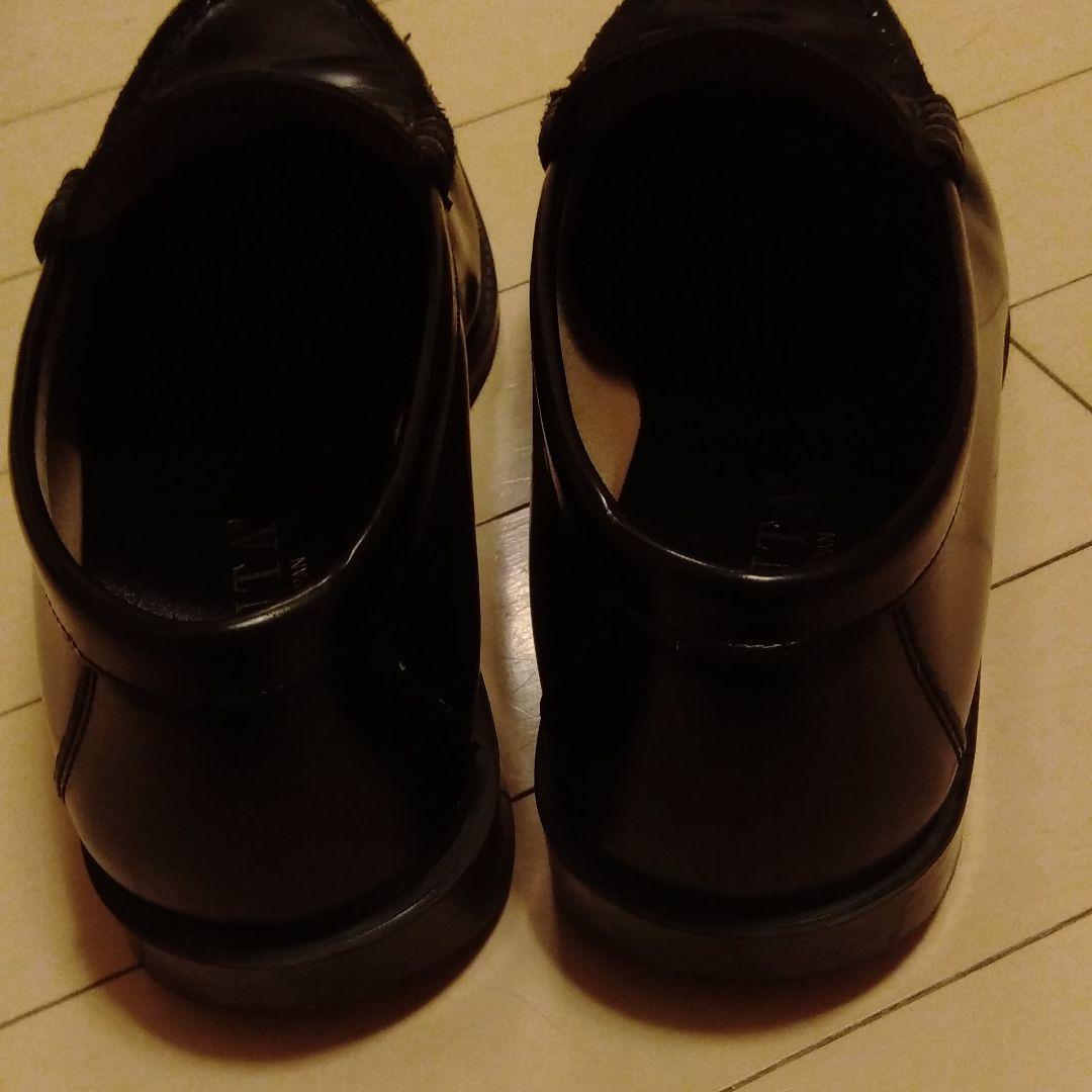 ムーンスター キャロット フォーマルシューズ ローファー ブラック 2E 21…