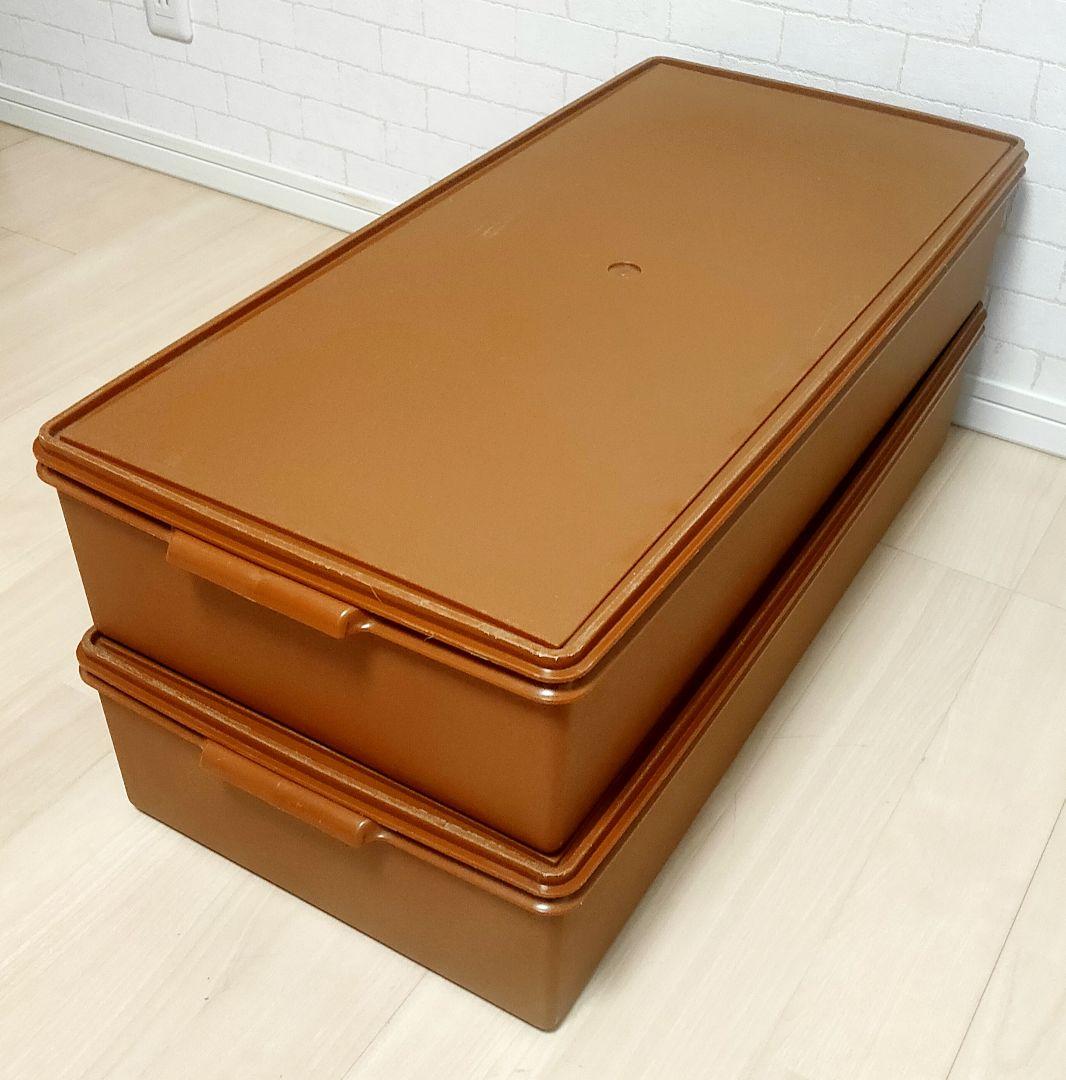 【限定価格】タッパーウェア　2個セット　ロングスーパーケース　大容量