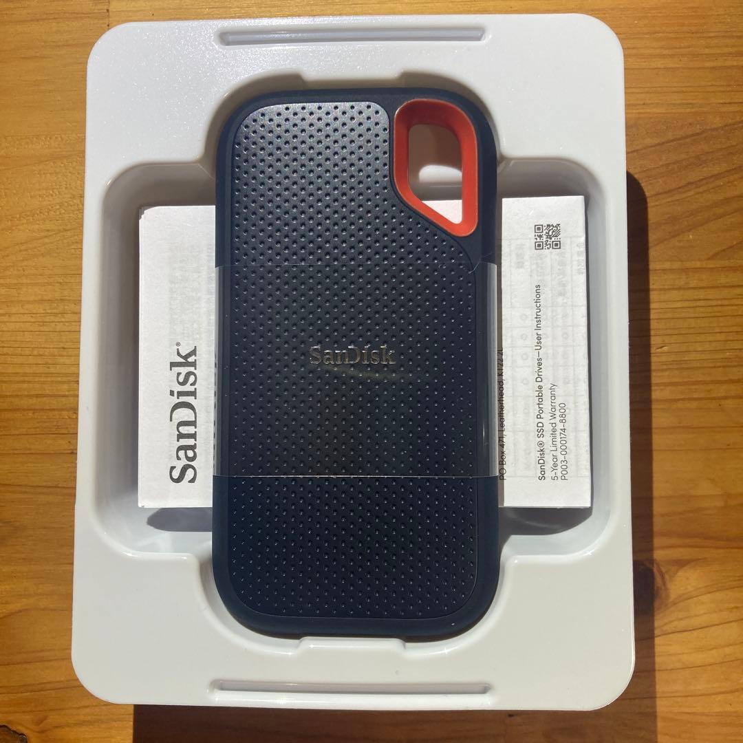 SandiskポータブルSSD 1TB SDSSDE61-1T00-GH25