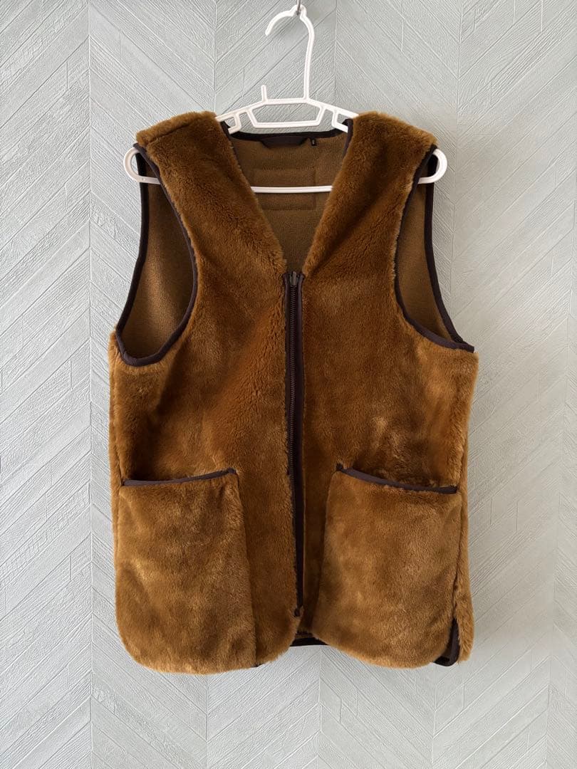 Barbour ファー ベスト 34