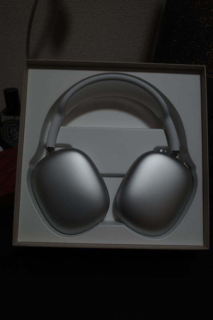 Air Pods Max Silver ヘッドホン 廃盤モデル　箱付き