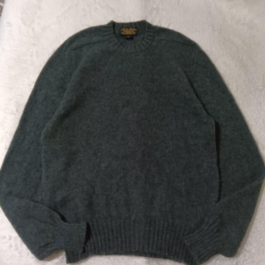 BROOKS BROTHERS 90s　シェトランドニット　L　スコットランド製