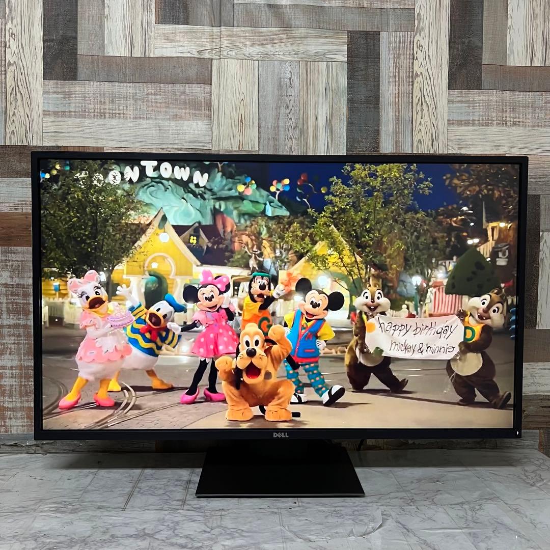 即日受渡❣️全国送料込DELL 4Kマルチ43型モニター P4317Q スピーカー