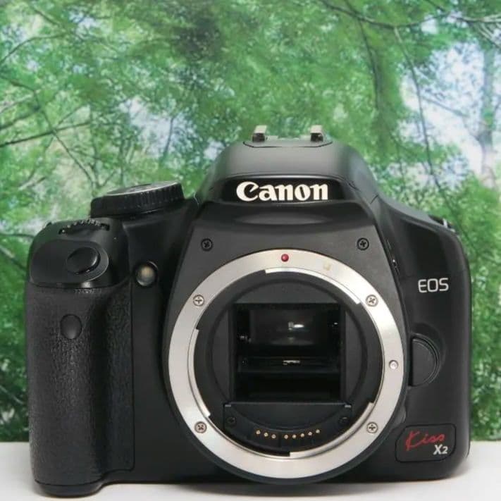 ❤シャッター数3653♪Canon Kiss X2♪スマホ転送OK&入門用❤