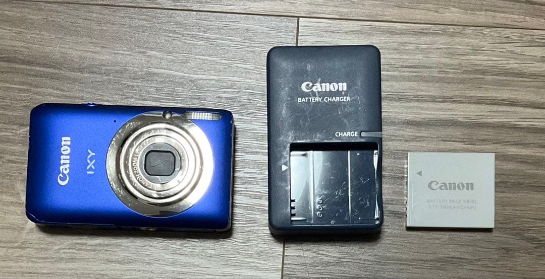 【ジャンク】Canon ixy210f ブルー