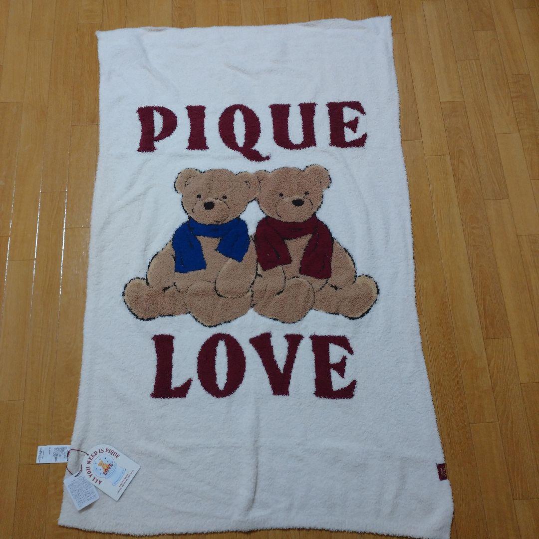 gelato pique HOLIDAY ベアジャガードブランケット