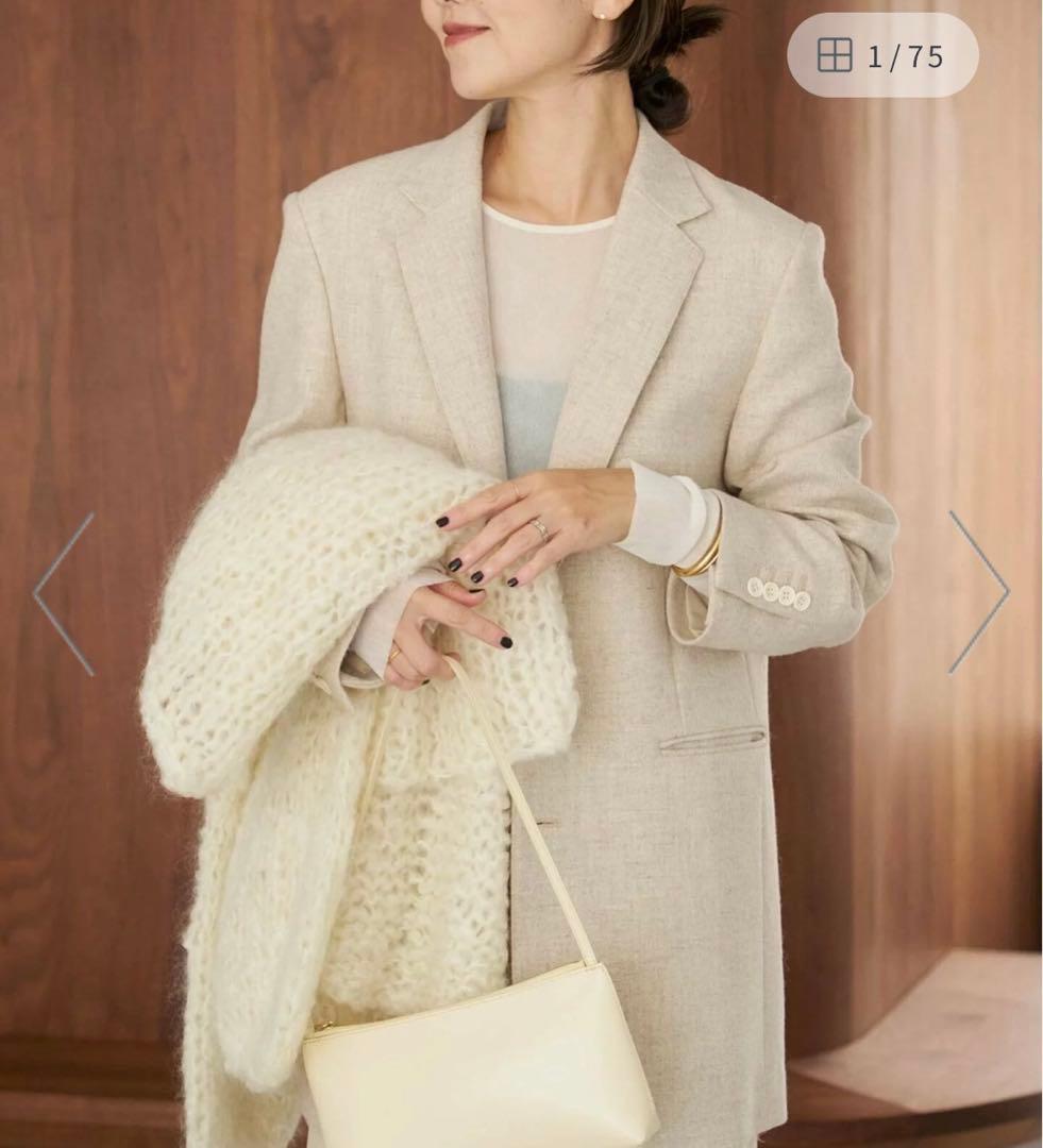 plage Big Tailored ジャケット ベージュ 36