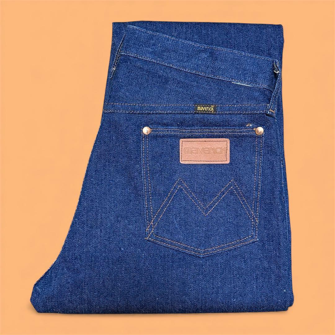 マーベリック 70s USA製 44MWZ デニムパンツ 濃紺 ジーンズ 希少
