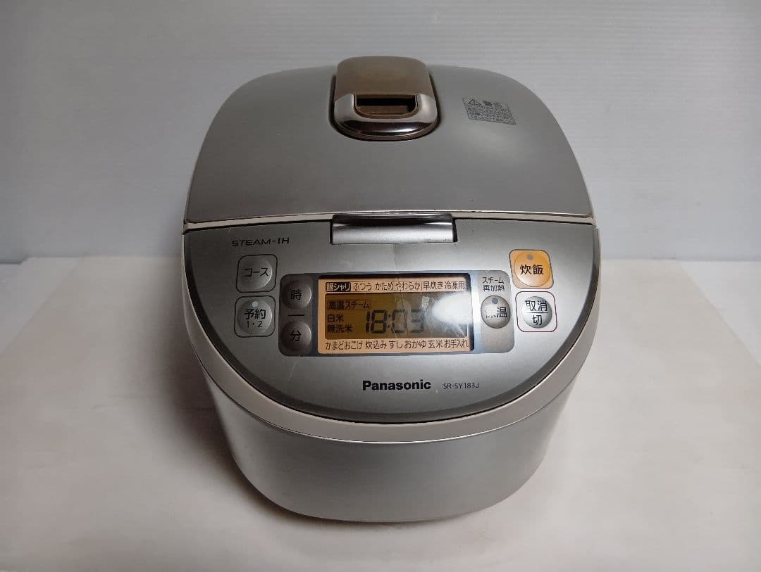 Panasonic STEAM IH 炊飯器 SR-SY183J