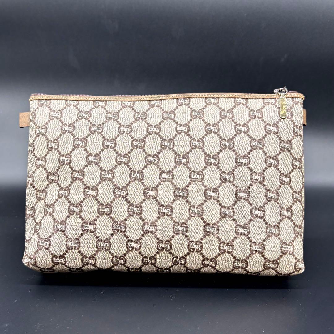 保証書付き　オールド gucci クラッチバッグ GGスプリーム