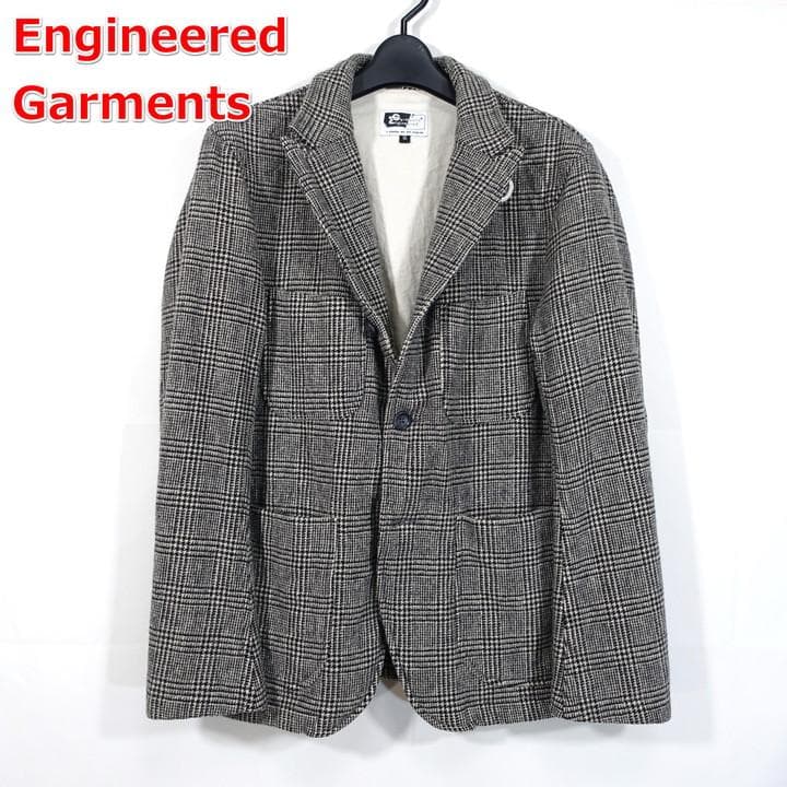 ●定番●エンジニアードガーメンツ　グレンチェック　ニューベッドフォードジャケット