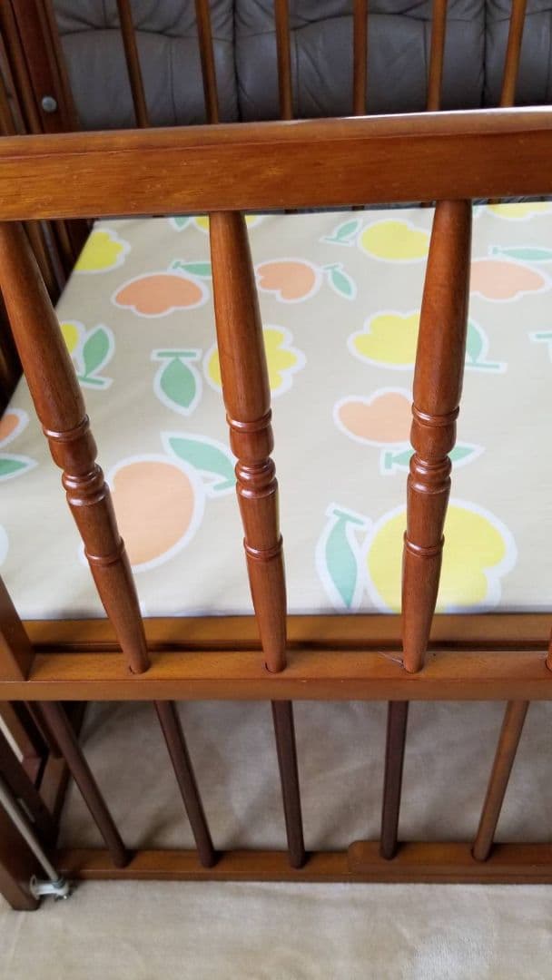 【ベビーベッド】サークルとしても使用OK!!