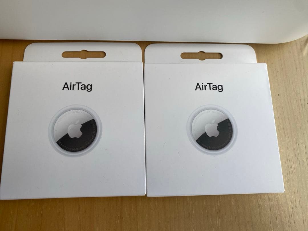【新品未開封】Apple AirTag 本体のみ 2個◆アップル エアタグ