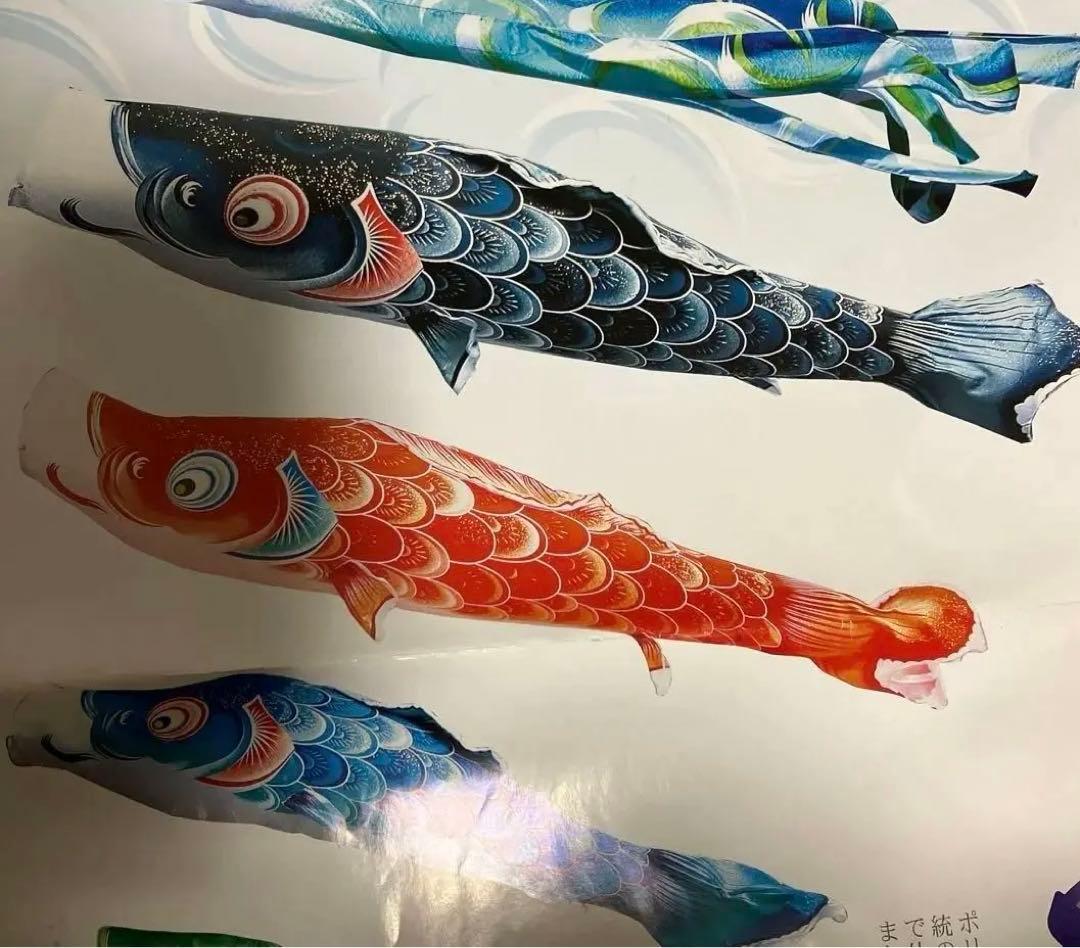 徳永鯉　鯉のぼり　風舞い　3M