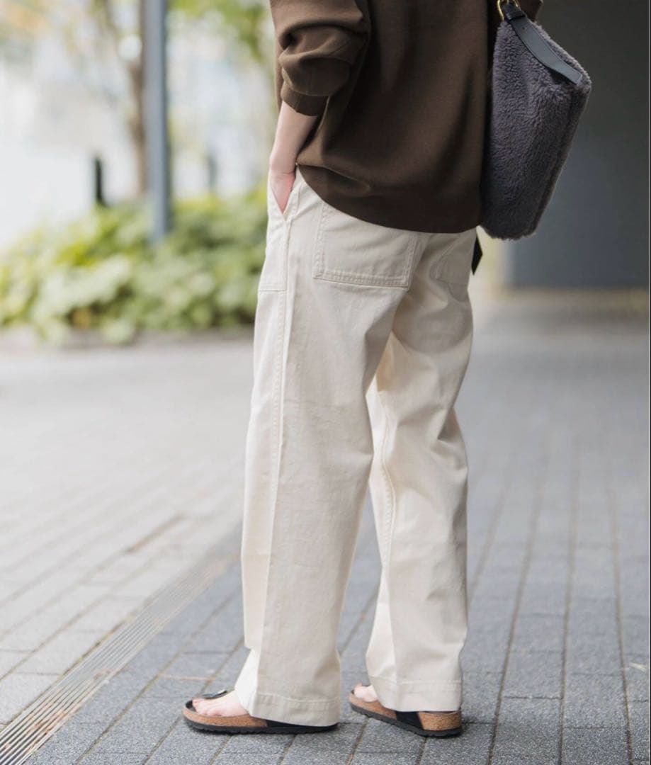 美品　Spick & Span スピックアンドスパン　ルーズベイカーパンツ　36