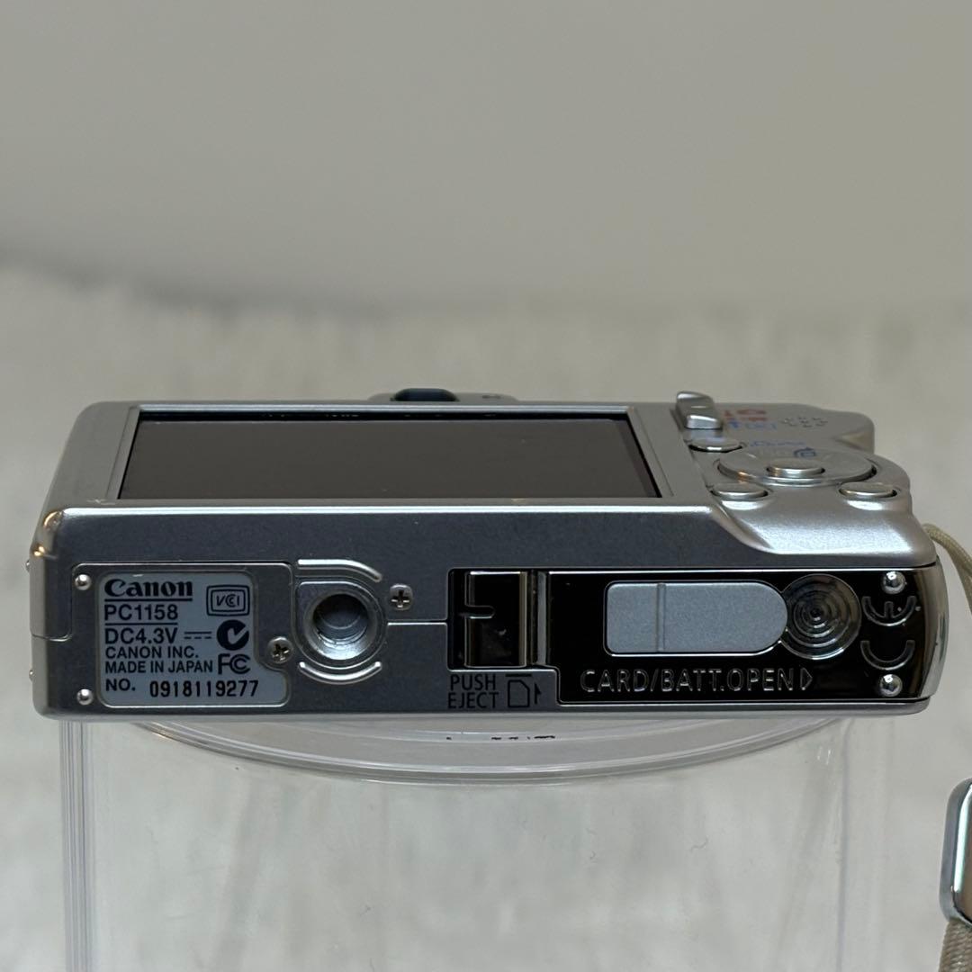 Canon カメラ　IXY 60 PC1158 シルバー　コンデジ　動作品