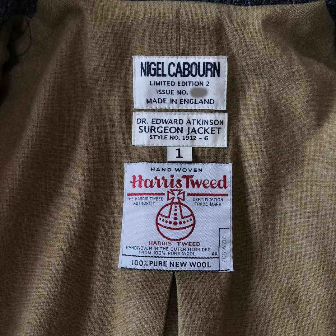 ナイジェルケーボン ハリスツイード LIMITED EDITION2 ジャケット
