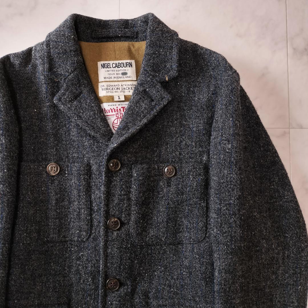 ナイジェルケーボン ハリスツイード LIMITED EDITION2 ジャケット