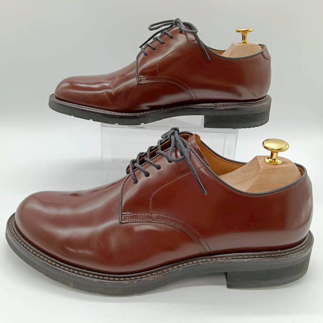 【美品】REGAL　ビジネスシューズ W14A　プレーントゥ　ブラウン　日本製