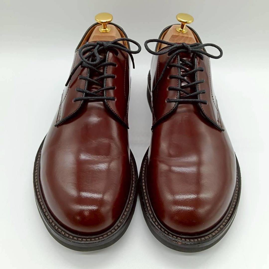 【美品】REGAL　ビジネスシューズ W14A　プレーントゥ　ブラウン　日本製