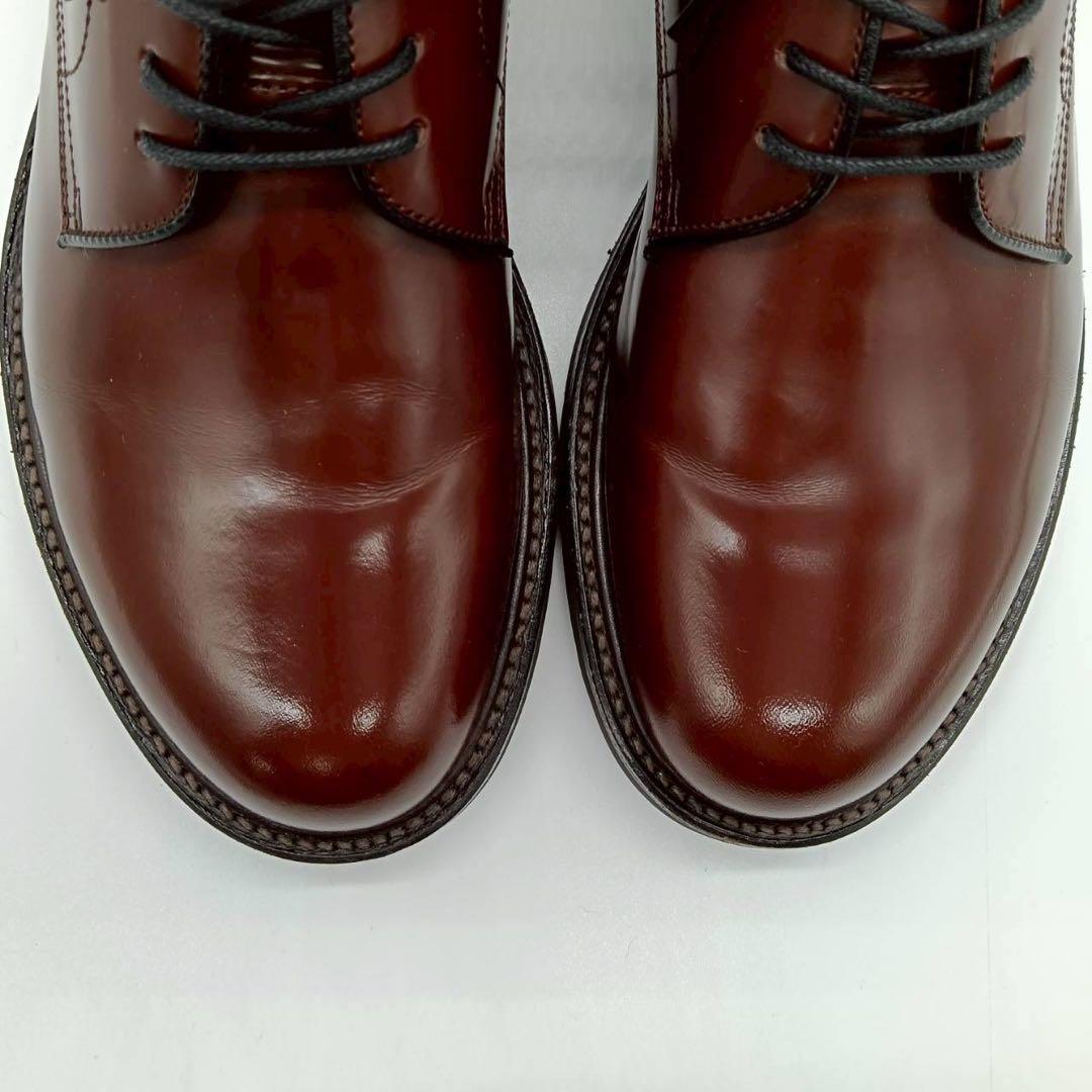 【美品】REGAL　ビジネスシューズ W14A　プレーントゥ　ブラウン　日本製