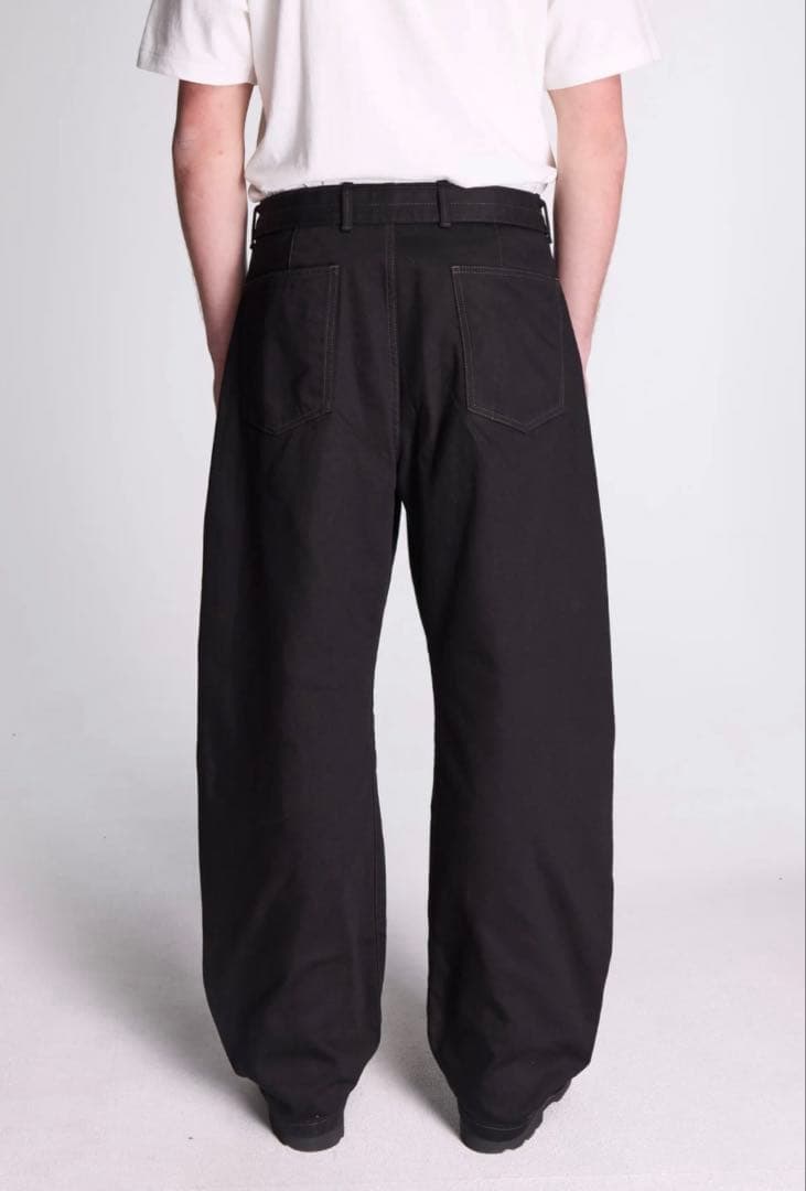 パンツ LEMAIRE TWISTED BELTED PANTS L