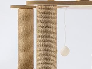 アウトレット2 キャットタワー 木製 宇宙船　展望台　多頭飼い 大型 178cm