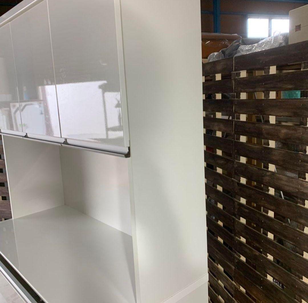 H377R\" NITORI RESUME キッチンボード 食器棚 ホワイト