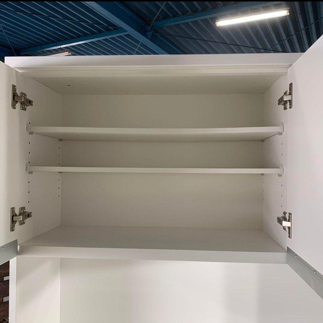 H377R\" NITORI RESUME キッチンボード 食器棚 ホワイト