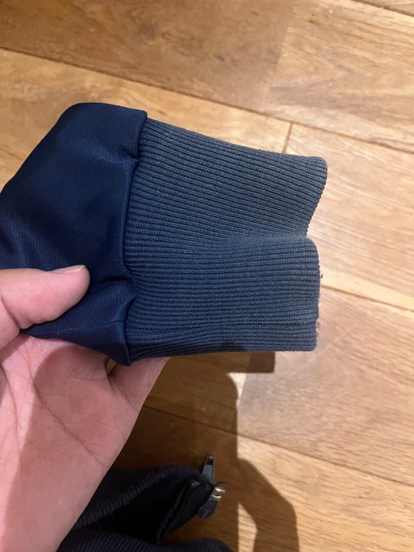 ヨンス着用同色adidas ATP 80s 銀タグ USA製 ジャージ ネイビー