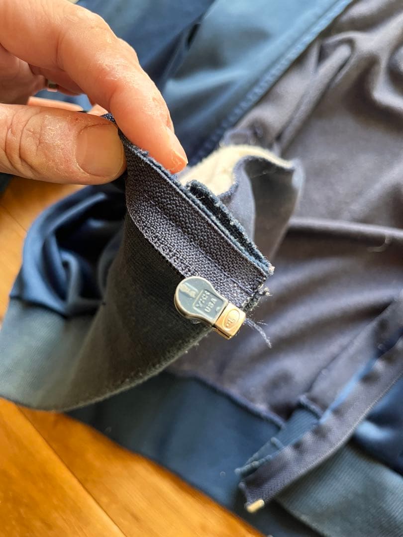 ヨンス着用同色adidas ATP 80s 銀タグ USA製 ジャージ ネイビー