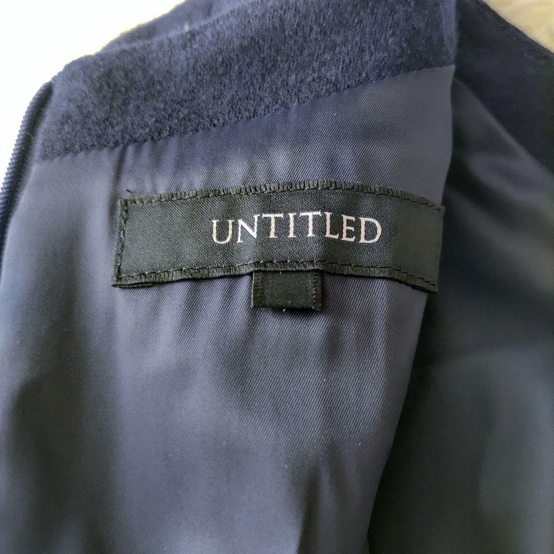 UNTITLED アンタイトル XL ロングワンピース ウール