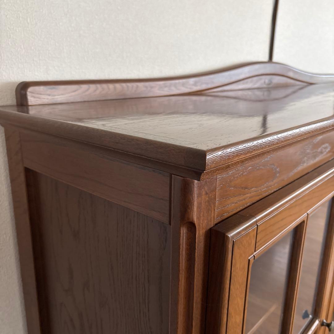 ❷高級家具　passionブランド　横型　カップポード飾り棚　ハイセンス　お洒落