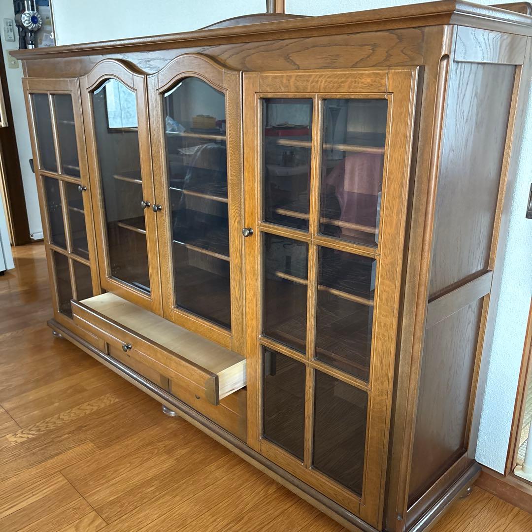 ❷高級家具　passionブランド　横型　カップポード飾り棚　ハイセンス　お洒落