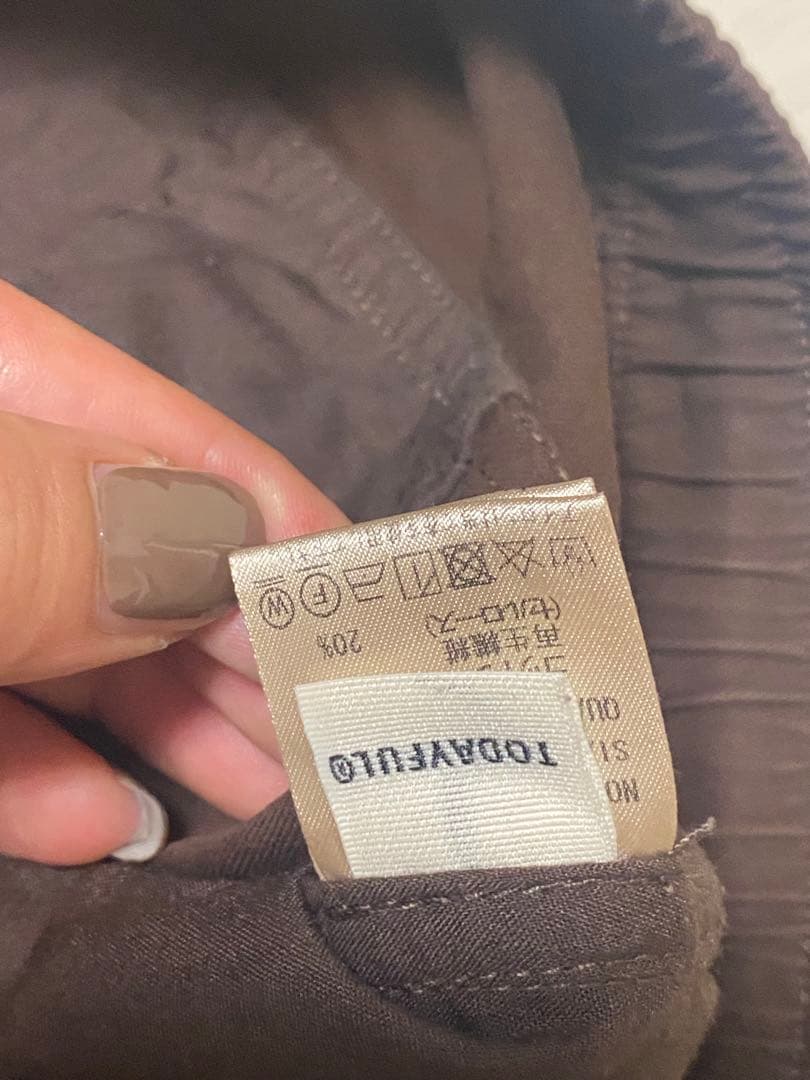 パンツ todayful easy chino pants 38