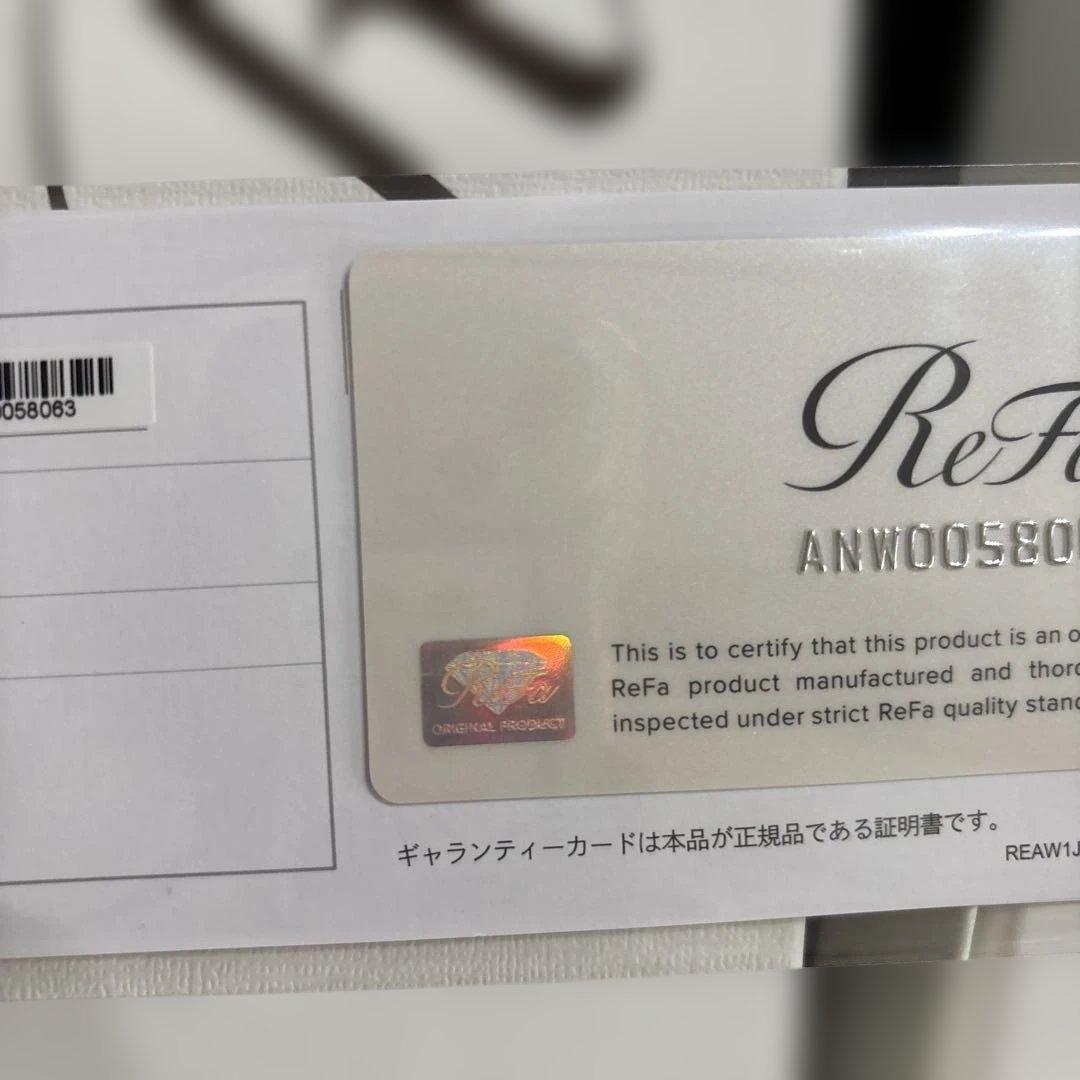 【美品】ReFa カールヘアアイロン ホワイト コテ 26mm