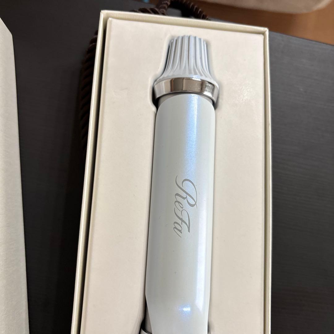【美品】ReFa カールヘアアイロン ホワイト コテ 26mm