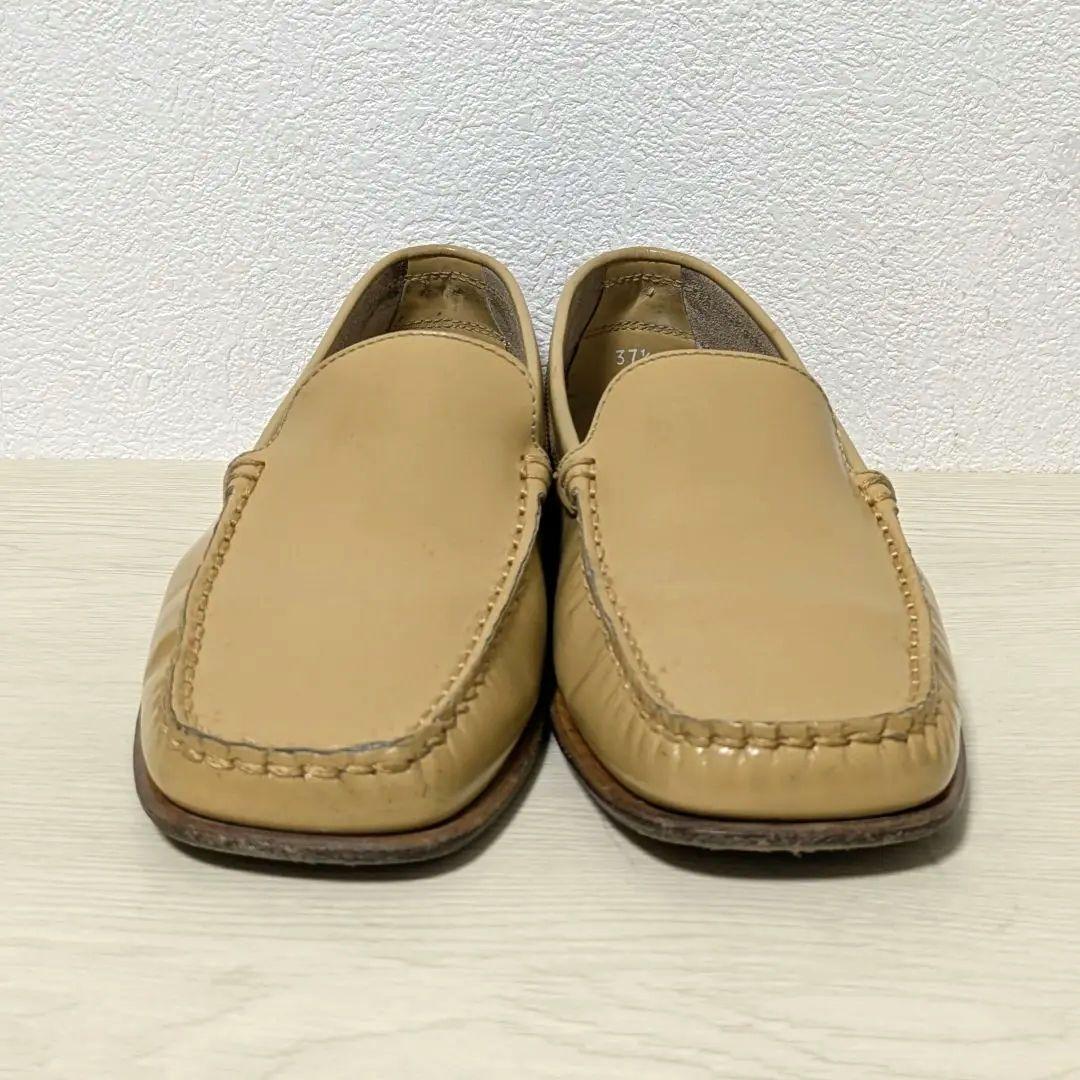 TOD‘S トッズ ドライビングシューズ ローファー 本革 ベージュ