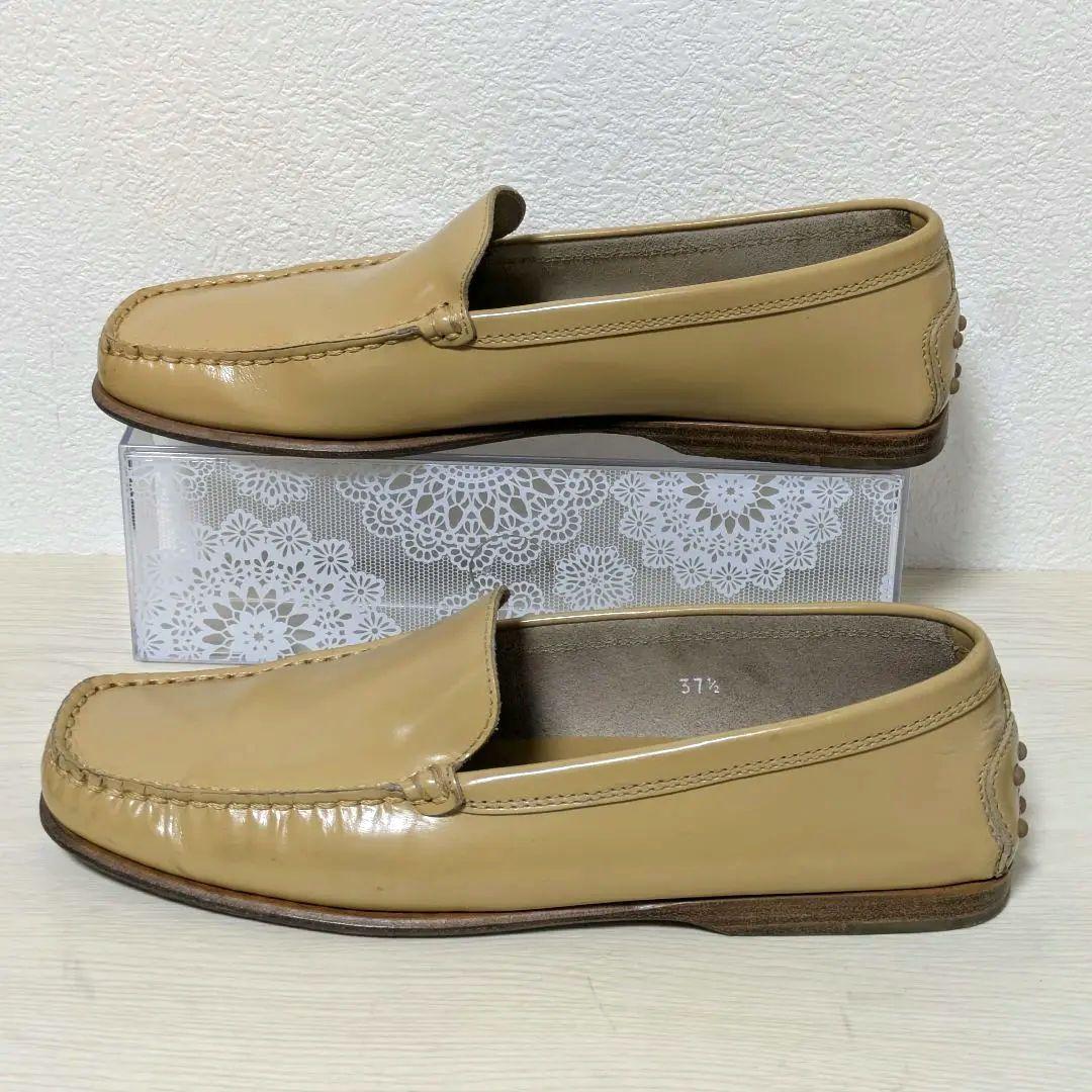 TOD‘S トッズ ドライビングシューズ ローファー 本革 ベージュ