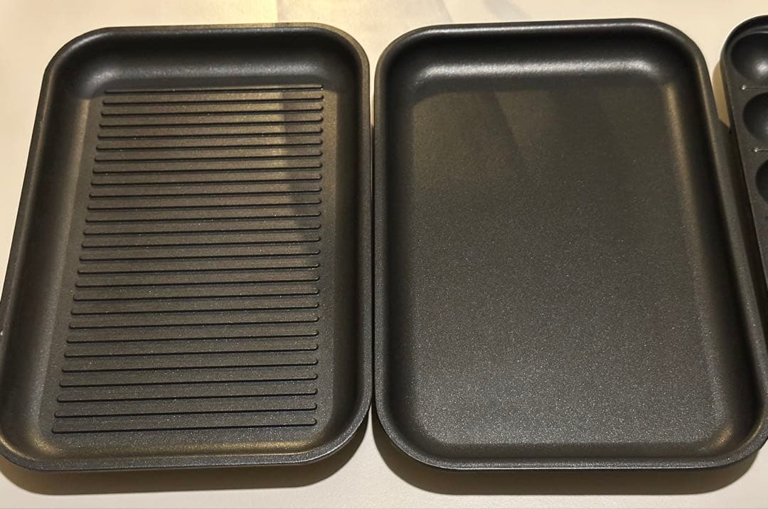 BRUNO スモーキーグリーンコンパクトホットプレート 鍋、グリル、たこ焼き