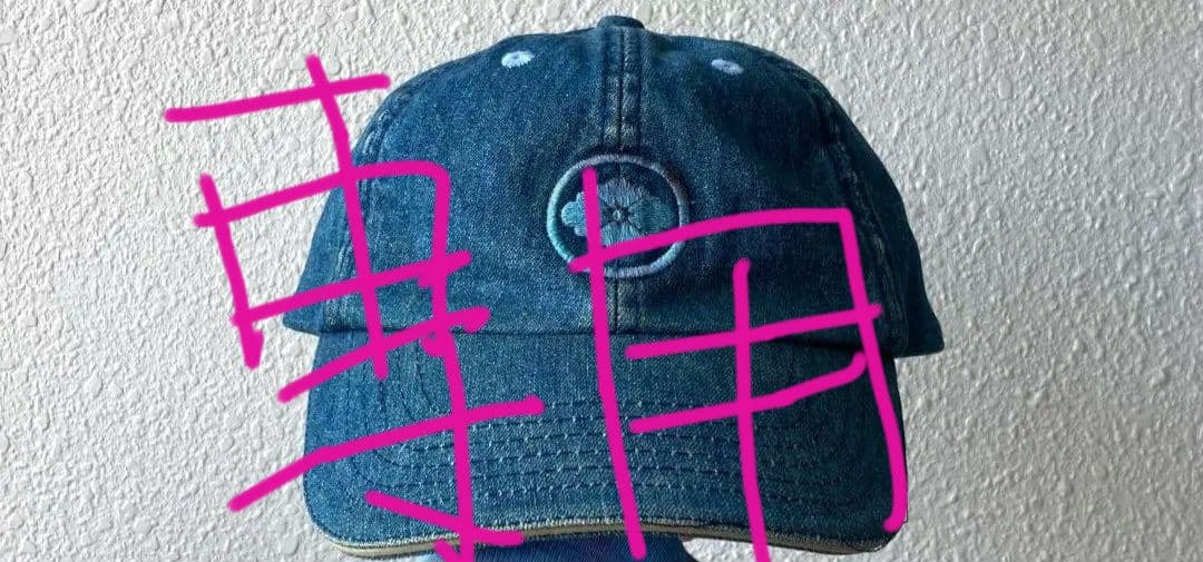 EVISU　 デニムキャップ