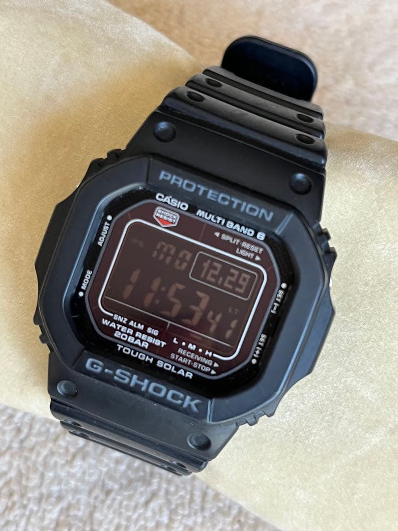 G-SHOCK カシオ 3459 ソーラー駆動 デジタル腕時計