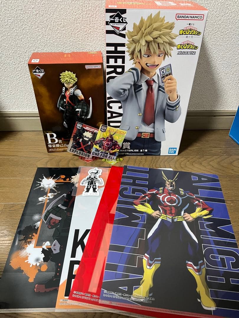 僕のヒーローアカデミア　一番くじ　紡ぐ力　B賞　爆豪勝己