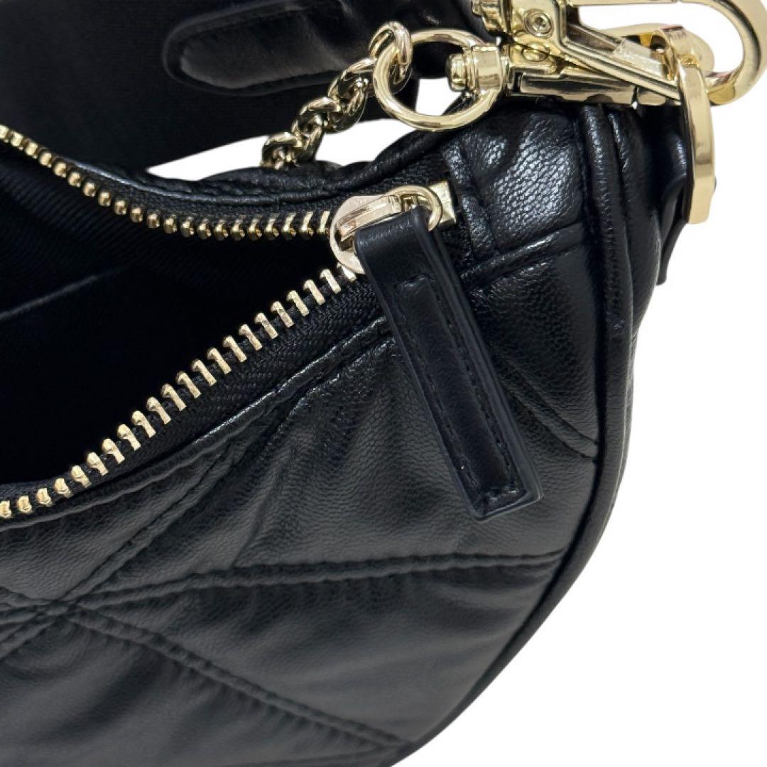 SNIDEL マルチウェイムーンバック　合皮ブラック