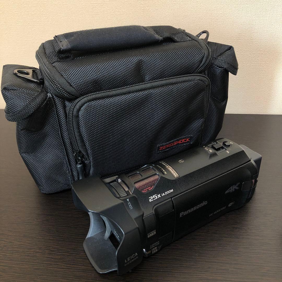 【美品/動作品】Panasonic デジタル4Kビデオカメラ HC-WX970M