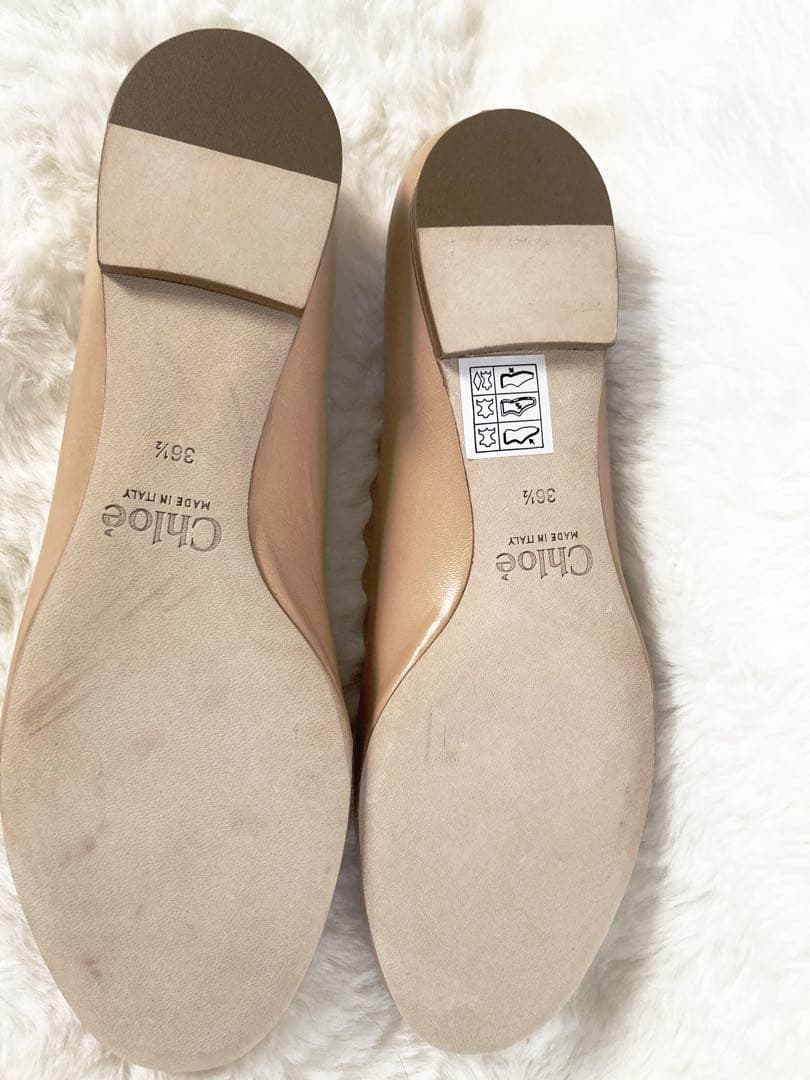 美品 定価89,100円Chloe クロエ フラットシューズ